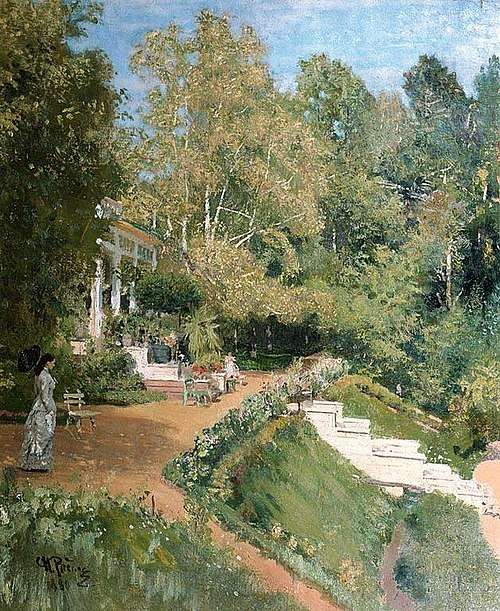 Autumn day in Abramtsevo, 1880, Ilya Repin