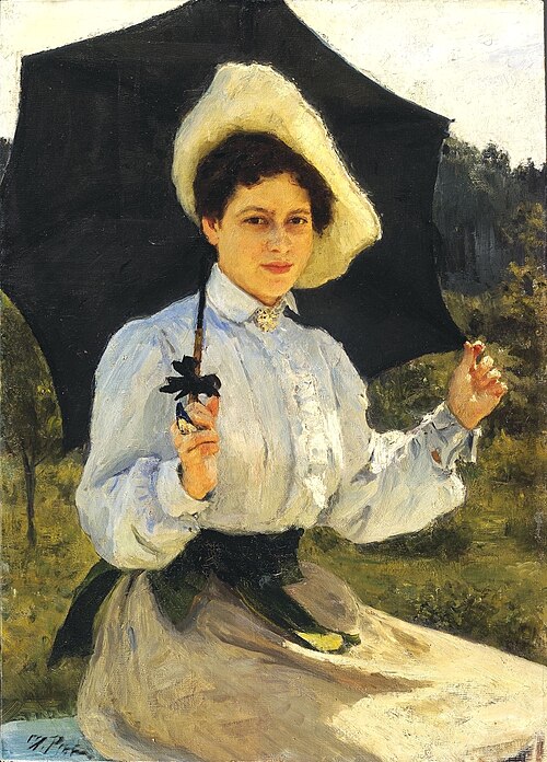 In the sun, 1900, Ilia Répine