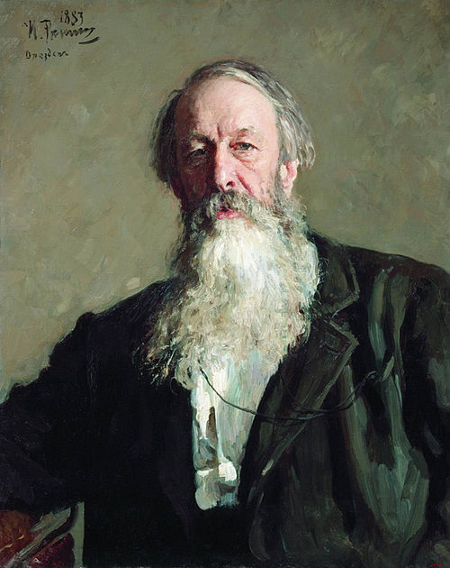 Portrait of Vladimir Stasov, 1883, Ilia Répine
