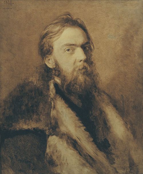 Portrait de Mykola Ivanovich Murashko, 1877, Ilia Répine