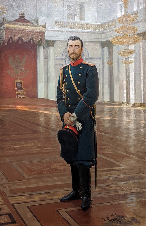 Nicolas II, 1896, Ilia Répine