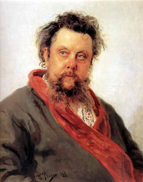 Modeste Moussorgski, 1881, Ilia Répine