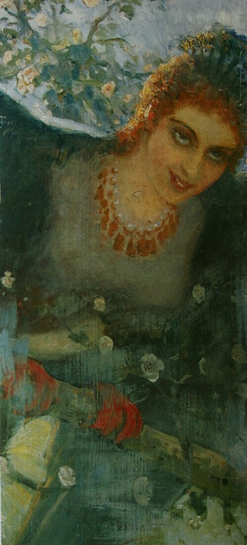 Птица Гамаюн, 1892, Ilia Répine