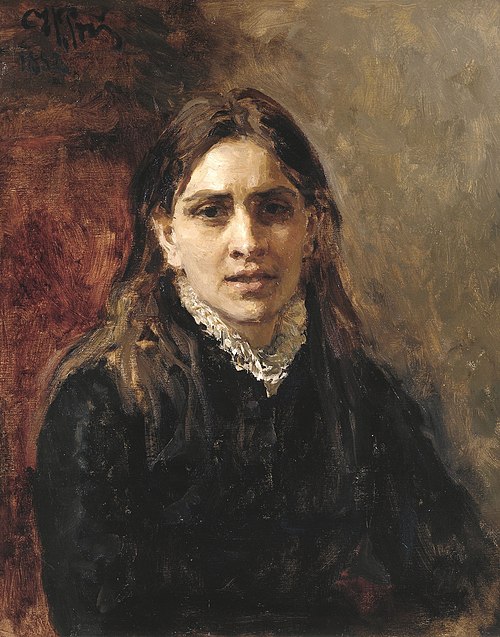 Портрет актрисы Пелагеи (Полины) Антипьевны Стрепетовой, 1882, Ilya Repin