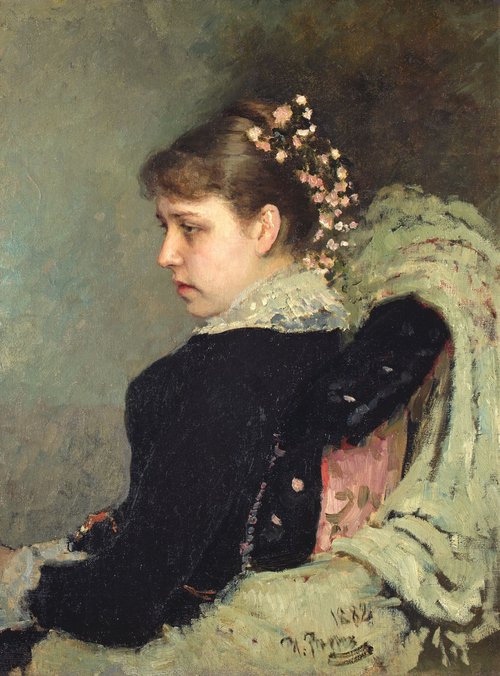Портрет Татьяны Анатольевны Мамонтовой, 1882, Ilya Repin