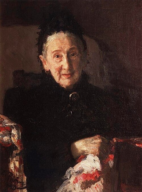 Portrait of Lyudmila Shestakova, 1899, Ilya Repin