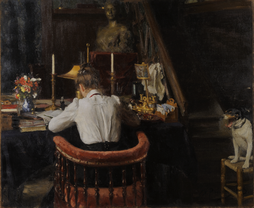 Portait of Nordman-Severova, 1903, Ilia Répine