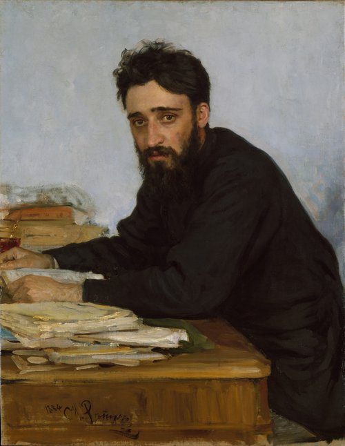 Vsevolod Mikhailovich Garshin (1855–1888), 1884, Ilya Repin