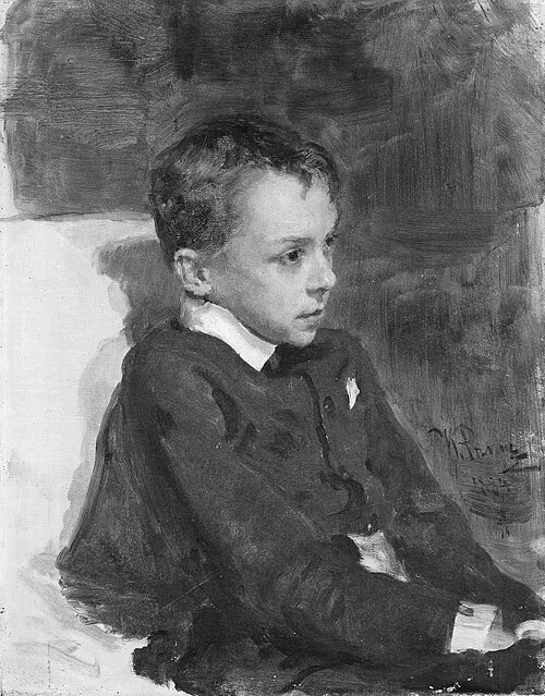 Portrait of a Boy, 1884, Ilya Repin
