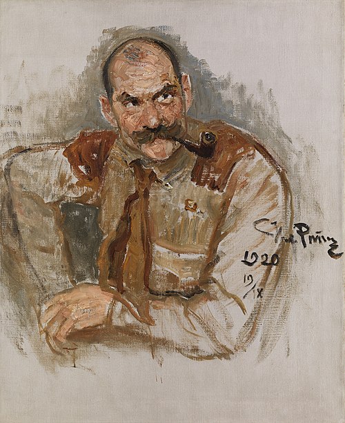 Akseli Gallen-Kallela, 1920, Ilya Repin