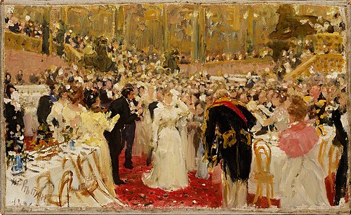 Party for the Aristocracy, 1894, Ilya Repin