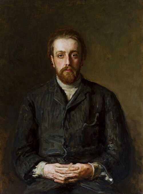 Portrait of Vladimir Chertkov, 1890, Ilya Repin
