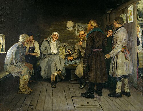 Histoire d'un soldat, 1877, Ilya Repin