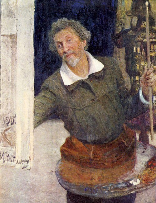 Self-Portrait, 1915, Ilya Repin