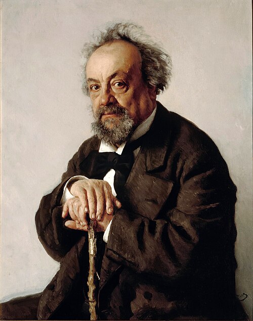 Retrato de Alekséi Feofiláktovich Písemski, 1880, Ilya Repin