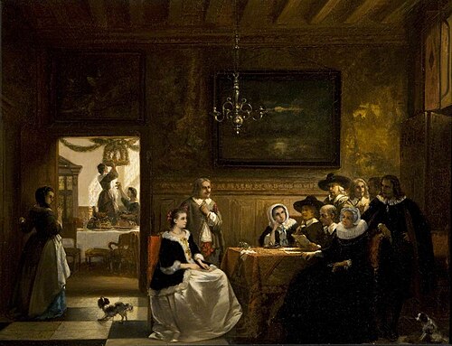 Dutch Family Scene, , Johannes Stroebel