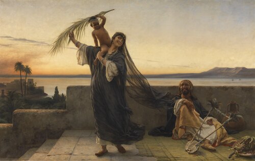At the Nile, 1894, Karel Ooms