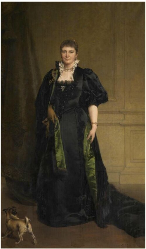 Portrait of Mrs. Karel Ooms-van Eersel, 1895, Karel Ooms