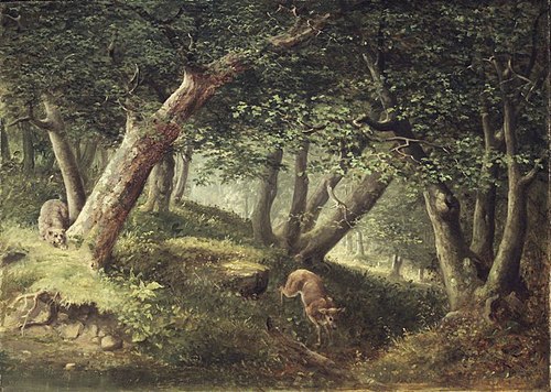 In the Forest, 1856, William Holbrook Beard