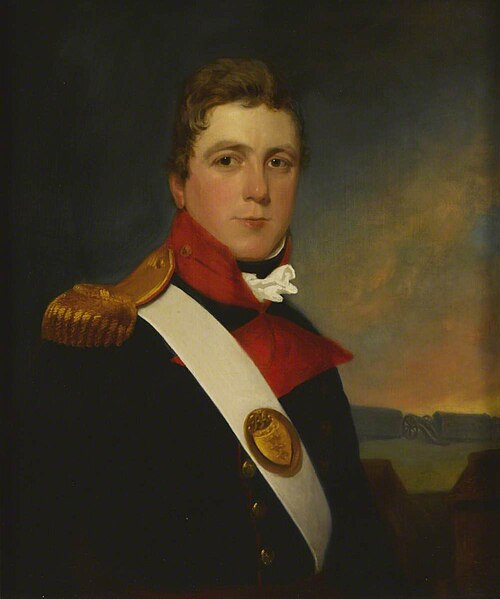 Major Christopher Hodgson, Bombay Artillery, 1814, William John Newton