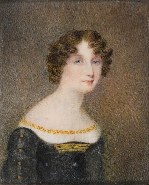 Georgina Elizabeth Moncreiff (1790–1842), Wife of the 2nd Earl of Bradford, , William John Newton