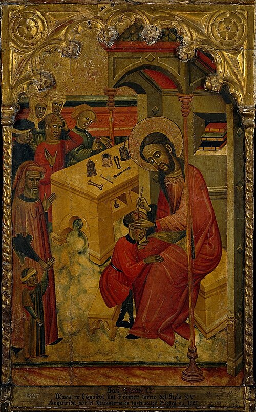 Saint Luke, 1401, Juan de Sevilla