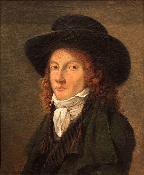 Portrait de jeune homme, Revoil jeune, 1797, Jean-Michel Grobon