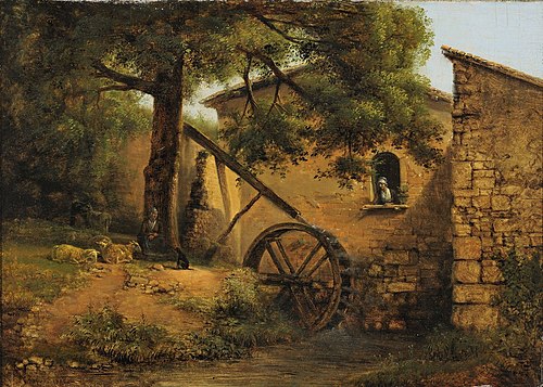 Le Moulin du vallon de Roche-Cardon, 1808, Jean-Michel Grobon