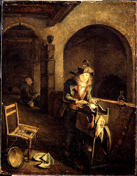 Le Petit rémouleur, 1793, Jean-Michel Grobon