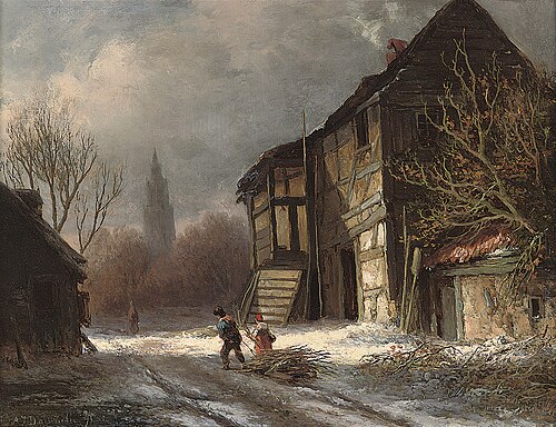 The woodgatherers, , Alexander Joseph Daiwaille