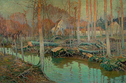 The Old Mill in Giverny, 1899, Vaclav Radimsky