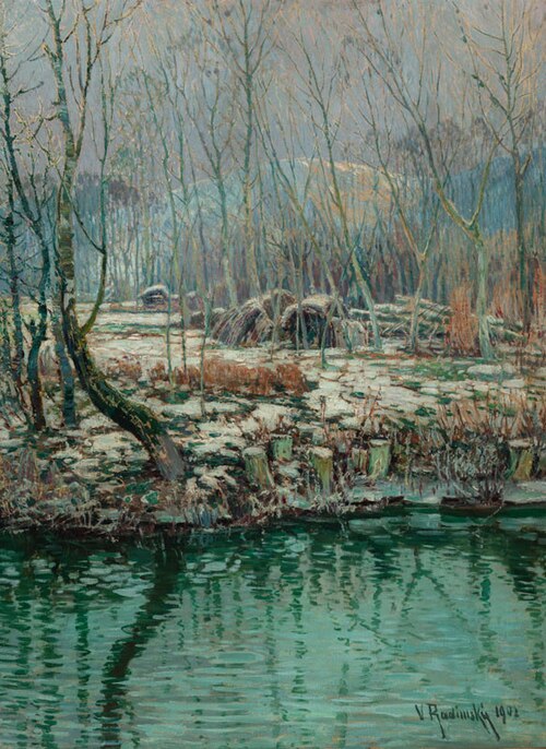 Winter in Normandy, 1902, Vaclav Radimsky