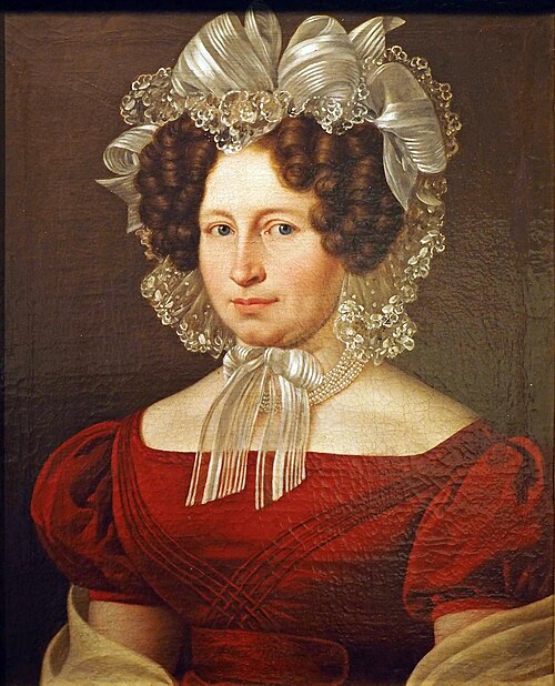 Bildnis von Johanna Stritzke, 1825, Josef Raabe