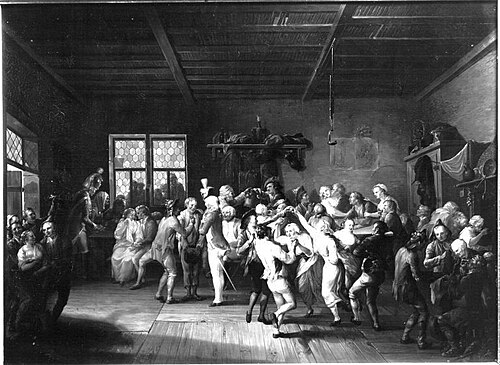 Werber in einer Schänke, 1783, Kaspar Pitz