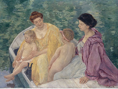 Le bain, 1910, Mary Cassatt