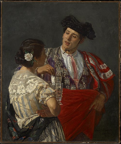 Offering the Panal to the Bullfighter, 1873, Mary Cassatt