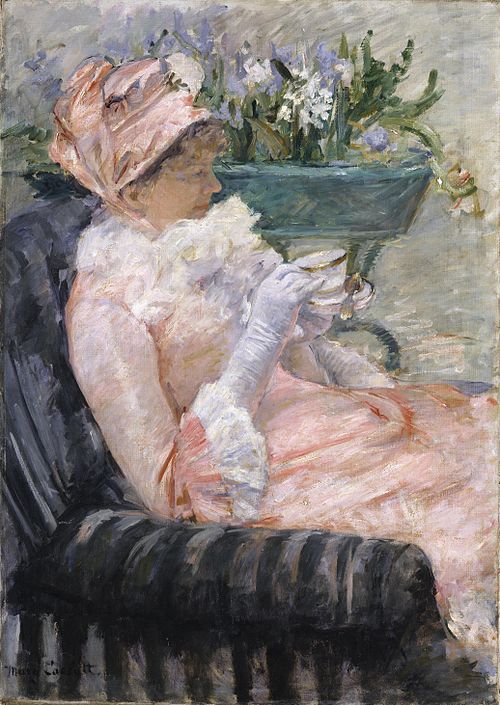 La Tasse de thé, 1880, Mary Cassatt
