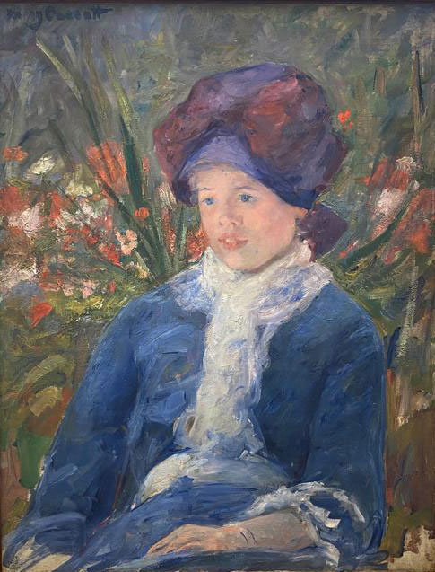 Susan Seated in a Garden, 1882, Mary Cassatt