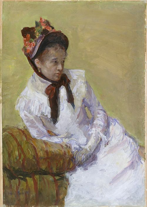 Portrait of the Artist, 1874, Mary Cassatt