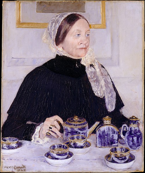 Lady at the Tea Table, 1884, Mary Cassatt