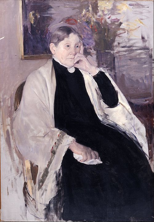 Mrs. Robert S. Cassatt, the Artist's Mother, 1889, Mary Cassatt