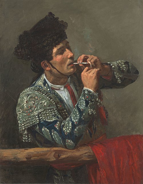 After the Bullfight, 1873, Mary Cassatt