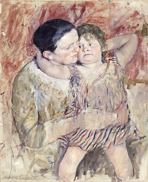 Woman and Child, , Mary Cassatt