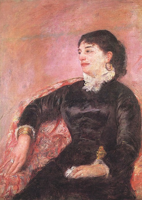 Portrait of an Italian Lady, 1879, Mary Cassatt