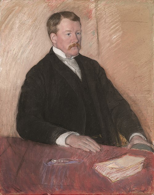 Portrait of Alexander J. Cassatt, 1888, Mary Cassatt