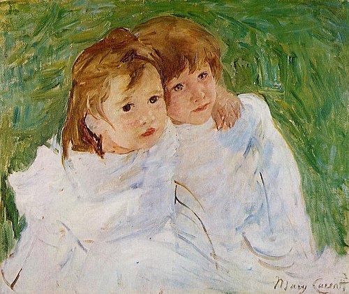The Young Girls, 1885, Mary Cassatt