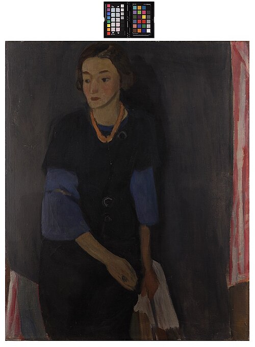 Daam mustas mustal, 1936, Karl Pärsimägi