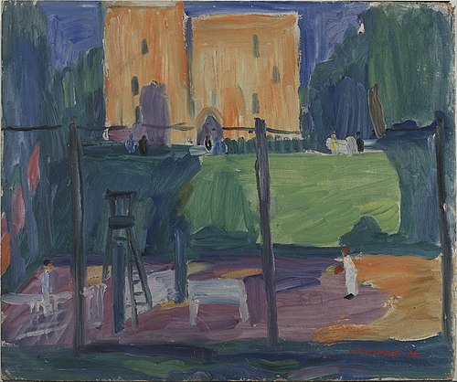 Toomemäe motiiv, 1936, Karl Pärsimägi