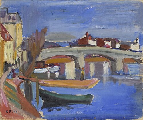 Emajõe vaade, 1933, Karl Pärsimägi