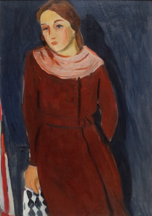 Seisev tüdruk, 1936, Karl Pärsimägi